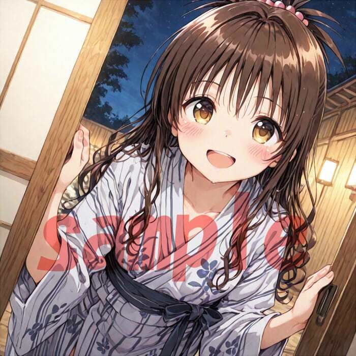 美柑のコスプレHシリーズ2 サンプル1ページ目