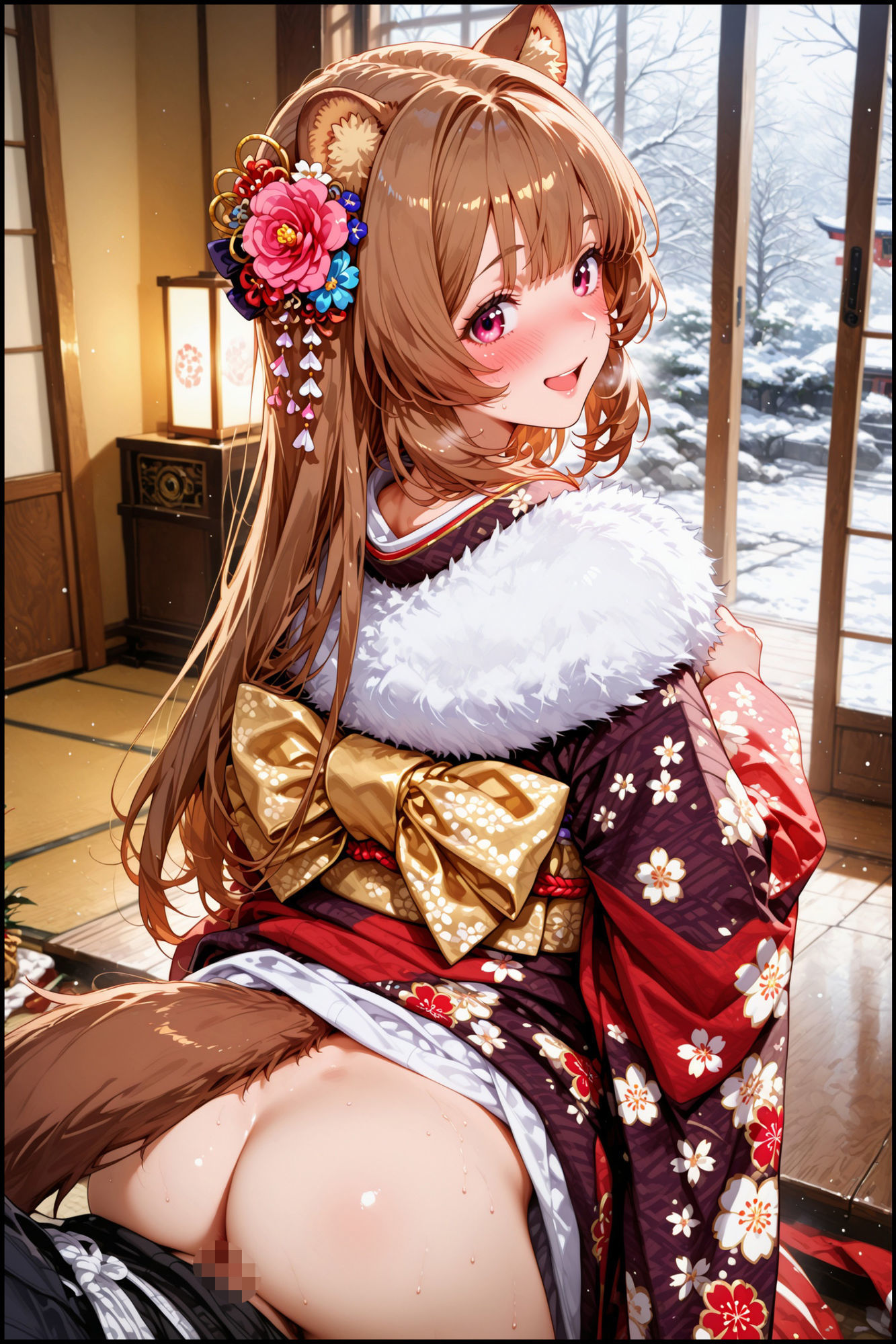 私がプレゼントです ラフタリアのクリスマス特別エッチ！ サンプル8ページ目