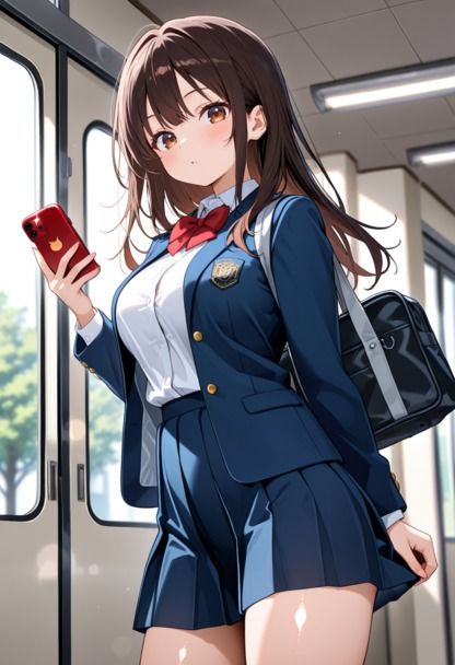 【女子校生メス堕ち】放課後生ハメ 幼馴染の清楚巨乳女子校生を毎日ハメまくり サンプル1ページ目