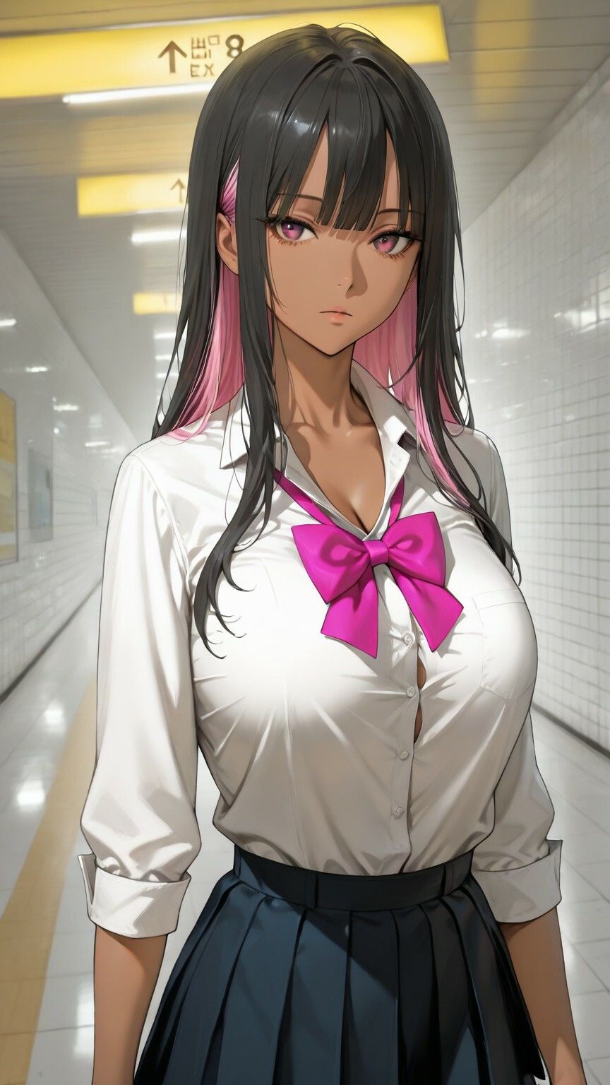 【4K高画質】〇番出口 異変にいたずら サンプル2ページ目