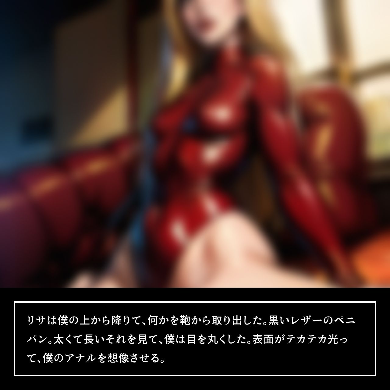 未来からタイムトラベルしてきた ムチムチボンテージ姿のお姉さんに 強●的に連続射精させられ マゾ調教の快楽地獄に堕ちた僕 -絶頂の未来へ連れ去られ 毎日フェラと騎乗位で 精液を搾り取られる快楽の日々- サンプル1ページ目