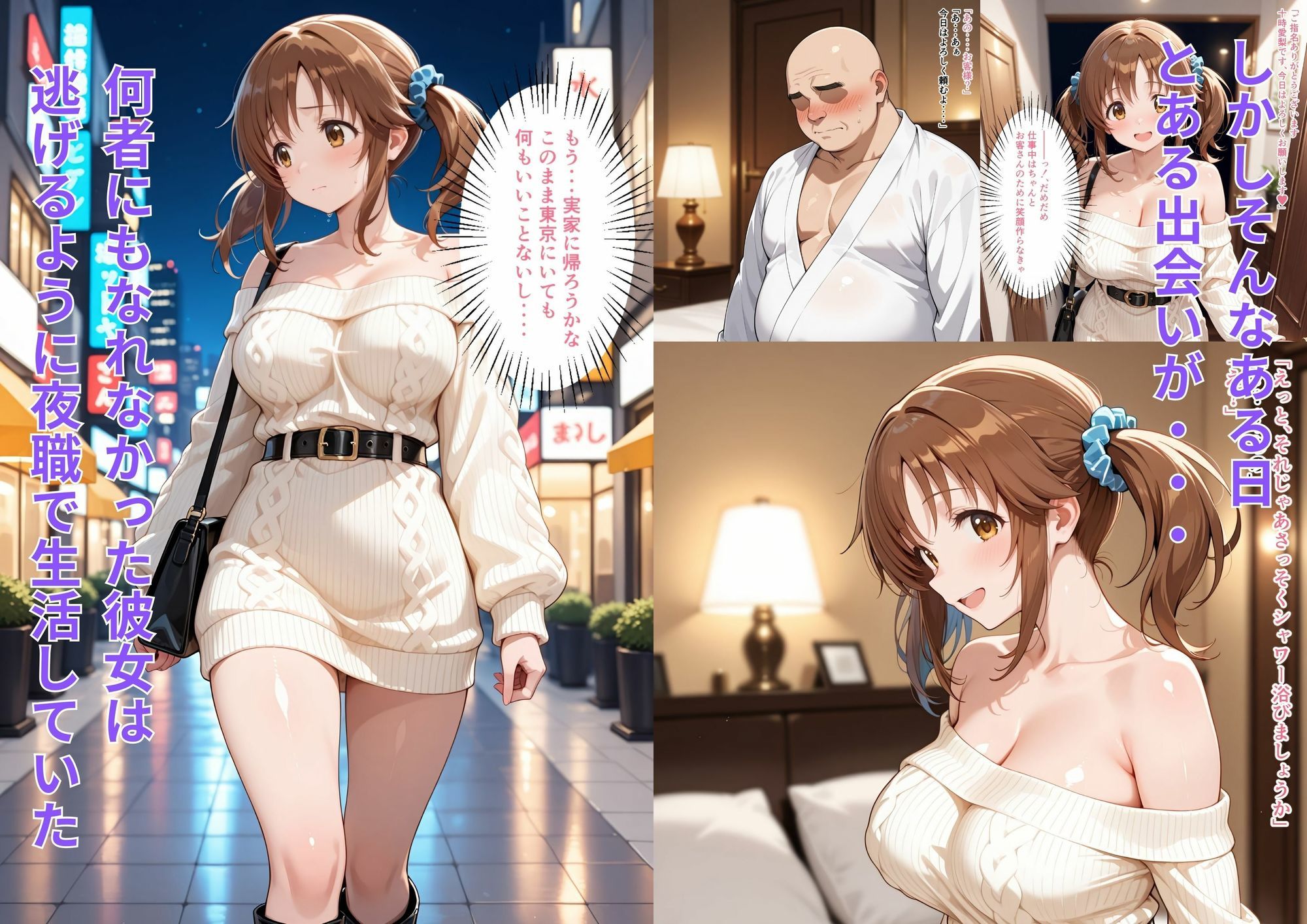 堕ちたアイドルと愛 サンプル2ページ目