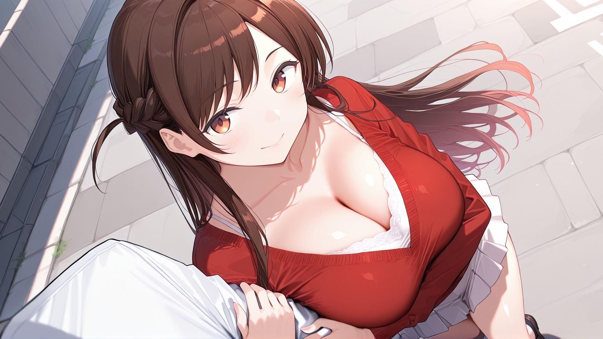 寝ている○○にぶっかけ ちづる編 サンプル1ページ目