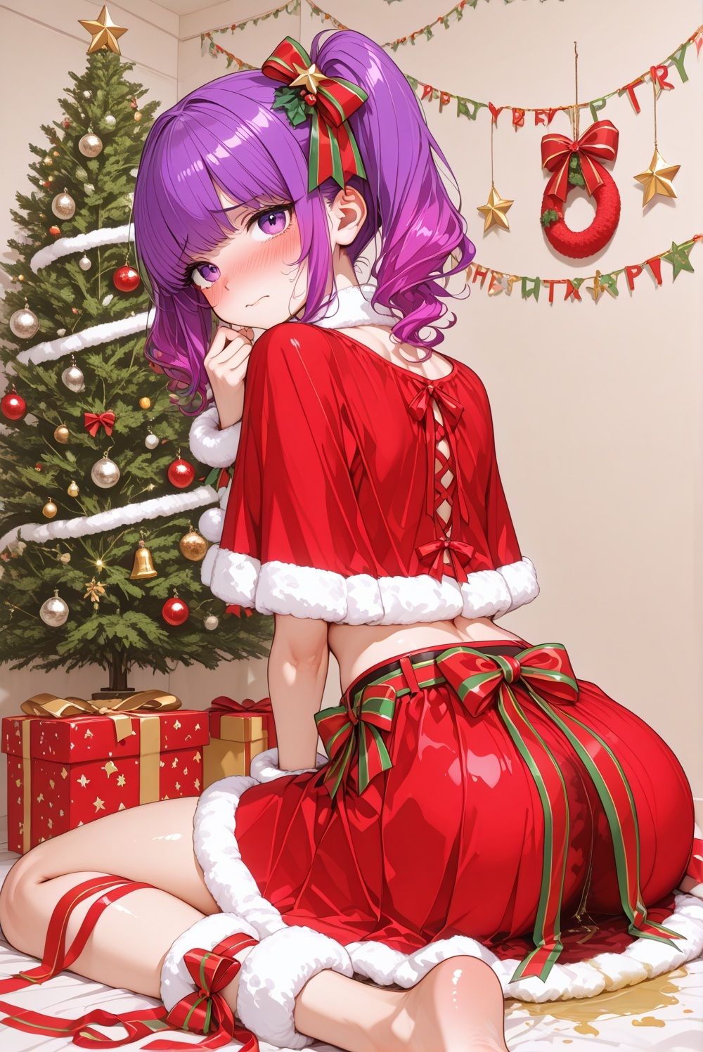 おもらしクリスマス サンプル3ページ目