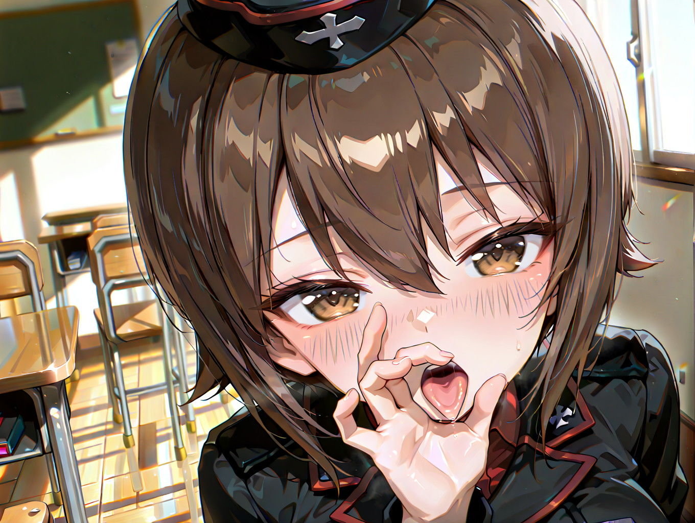 しのるのCG集「ガールズ＆パンツァー＃A2」 サンプル1ページ目