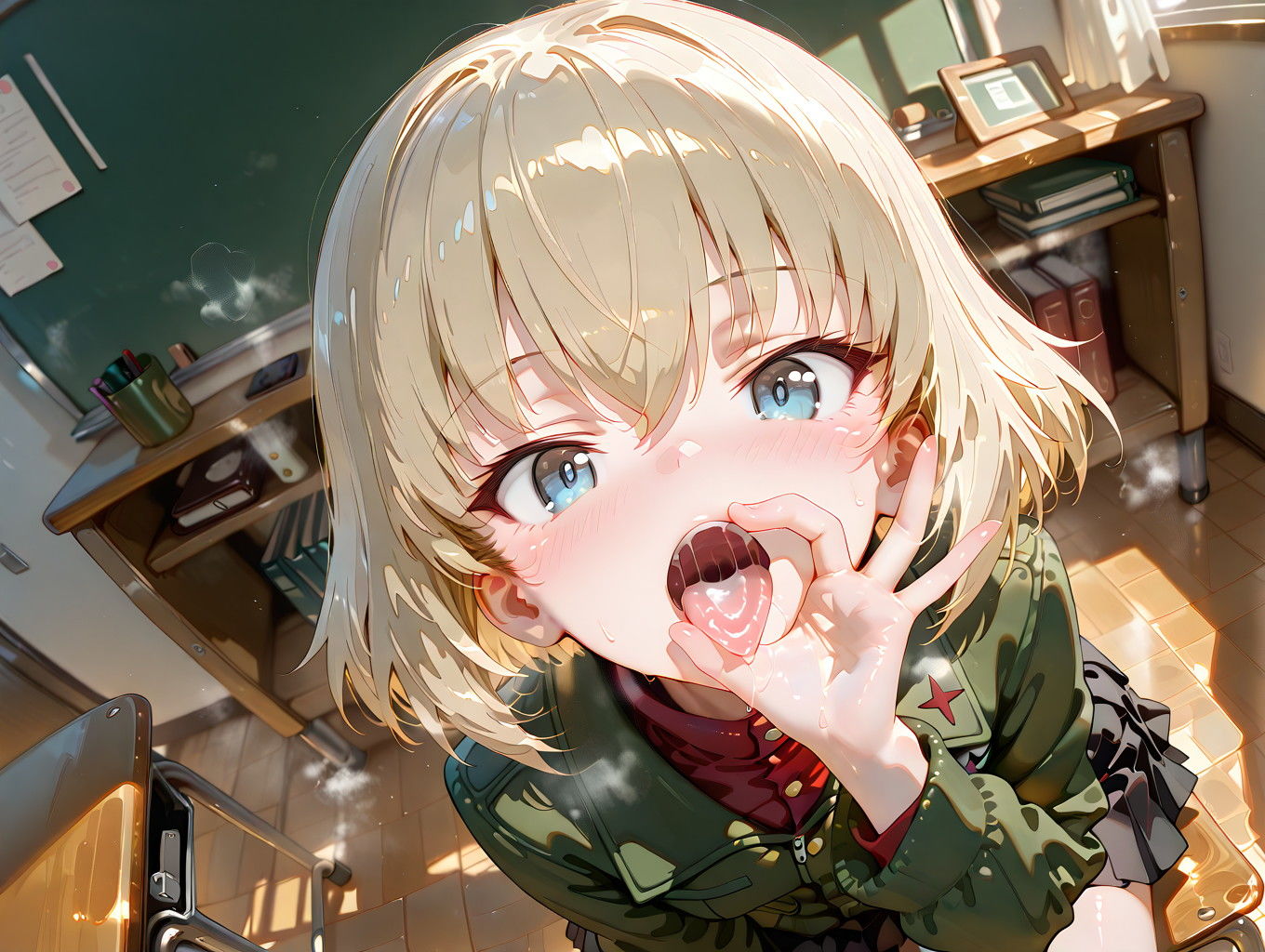 しのるのCG集「ガールズ＆パンツァー＃A2」 サンプル5ページ目