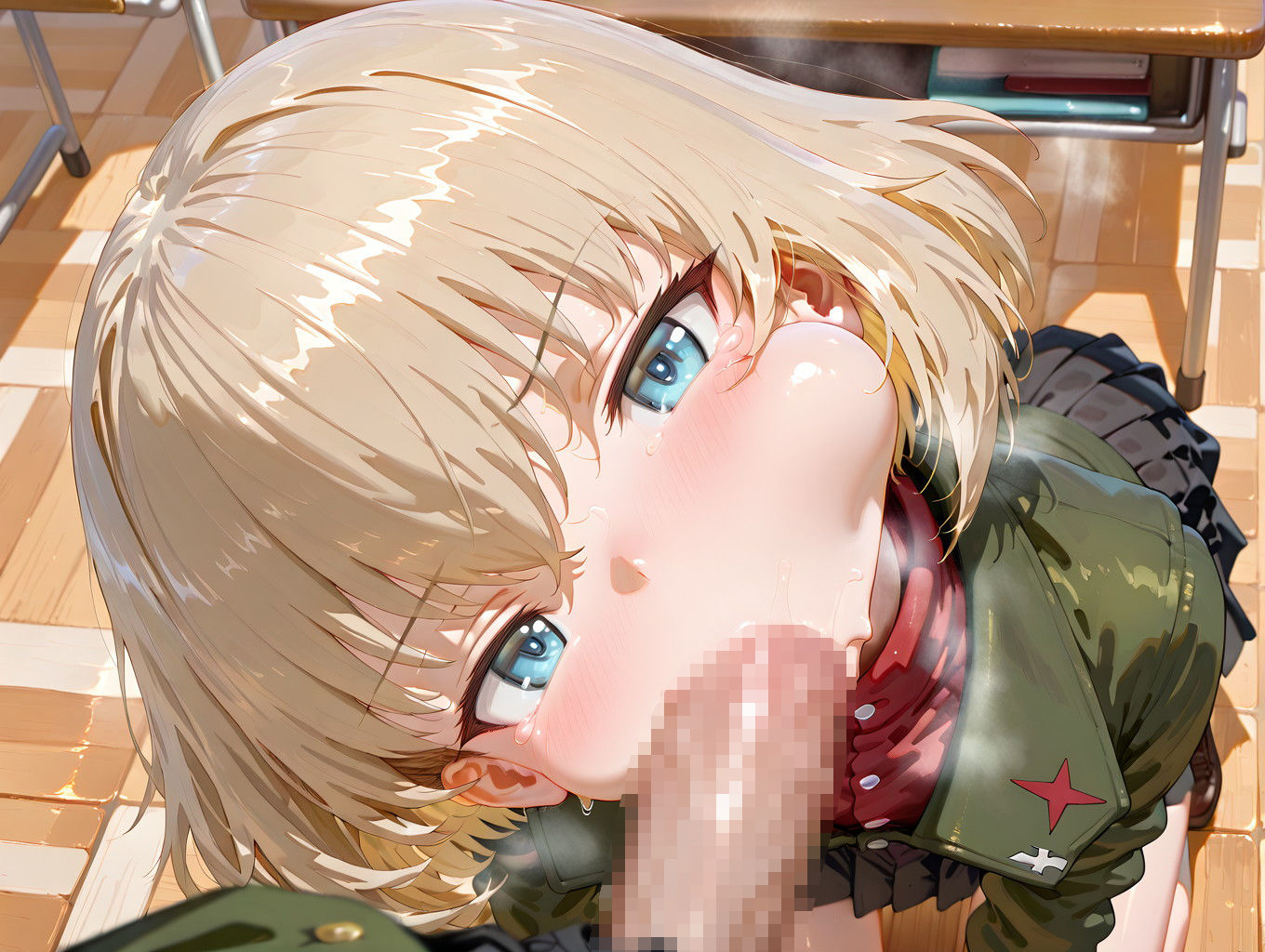 しのるのCG集「ガールズ＆パンツァー＃A2」 サンプル6ページ目