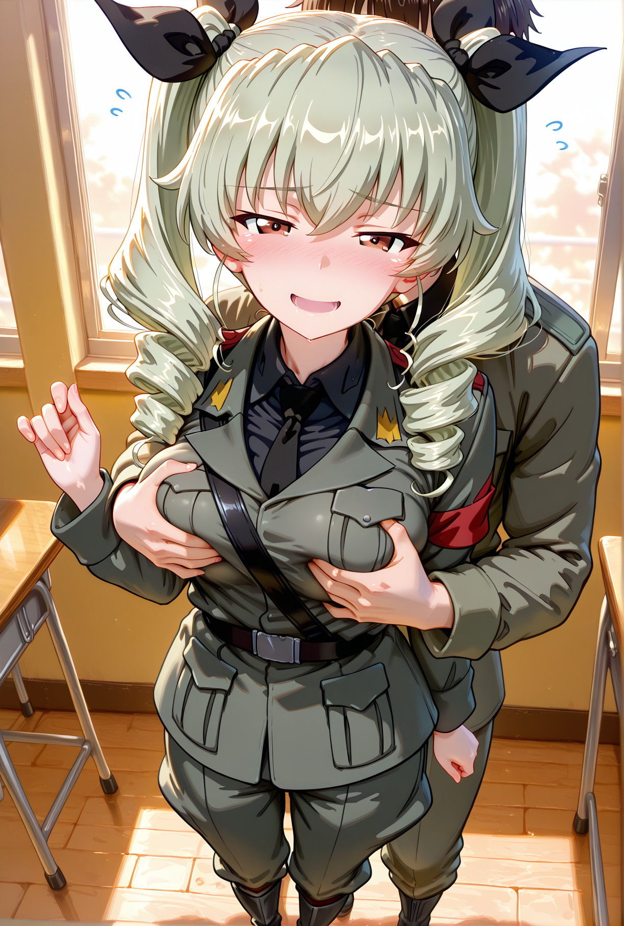 しのるのCG集「ガールズ＆パンツァー＃A2」 サンプル8ページ目