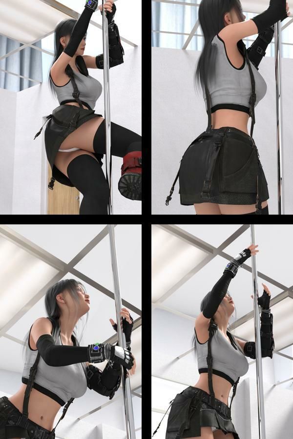 【chrl100】二階堂沙耶のポールダンス写真集-ON THE POLE-02c サンプル2ページ目