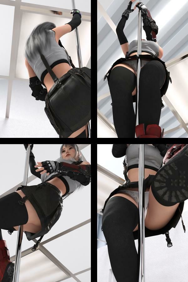 【chrl100】二階堂沙耶のポールダンス写真集-ON THE POLE-03c サンプル1ページ目