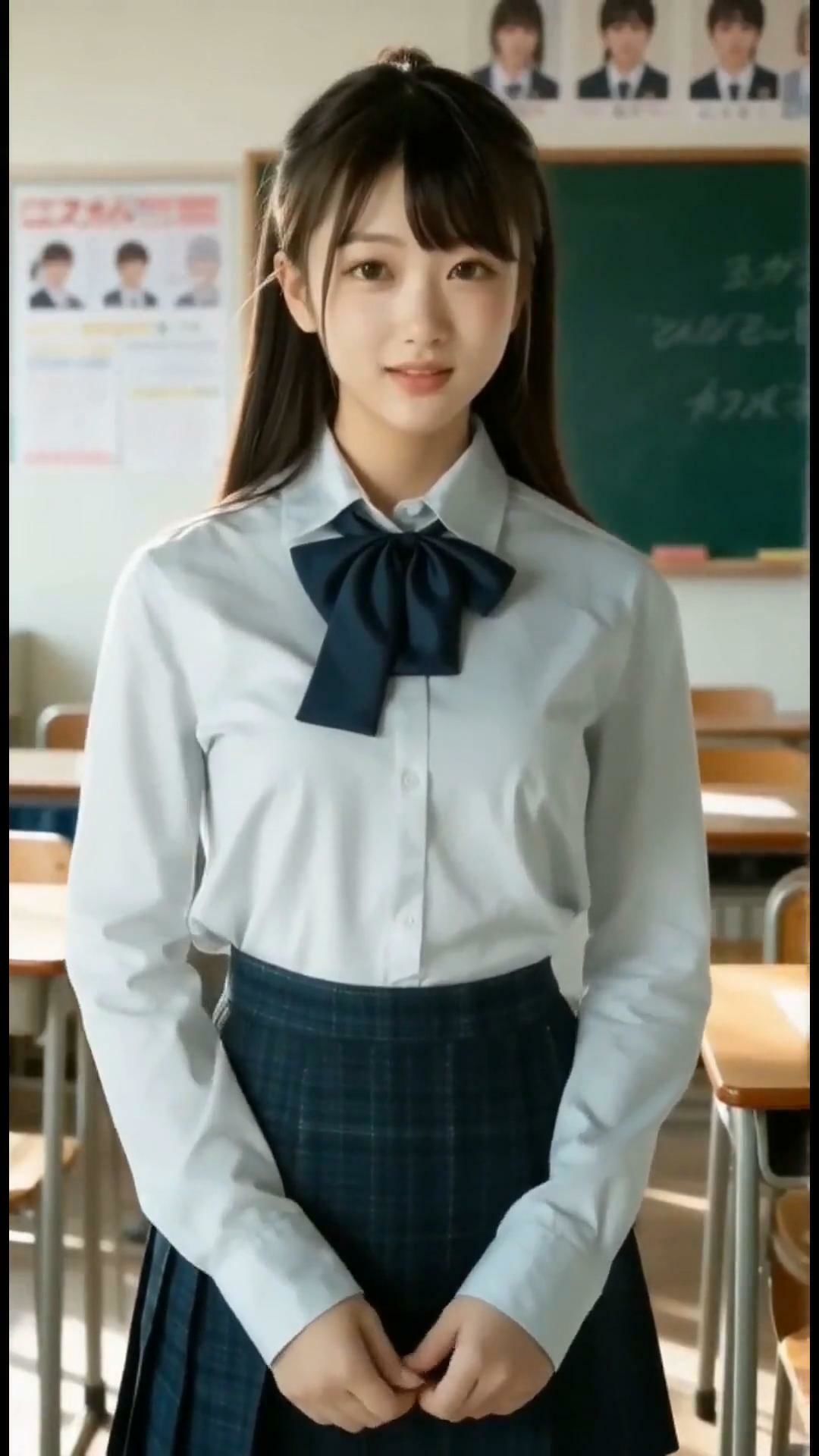 実写系！抵抗できない女子校生を触る動画 サンプル1ページ目