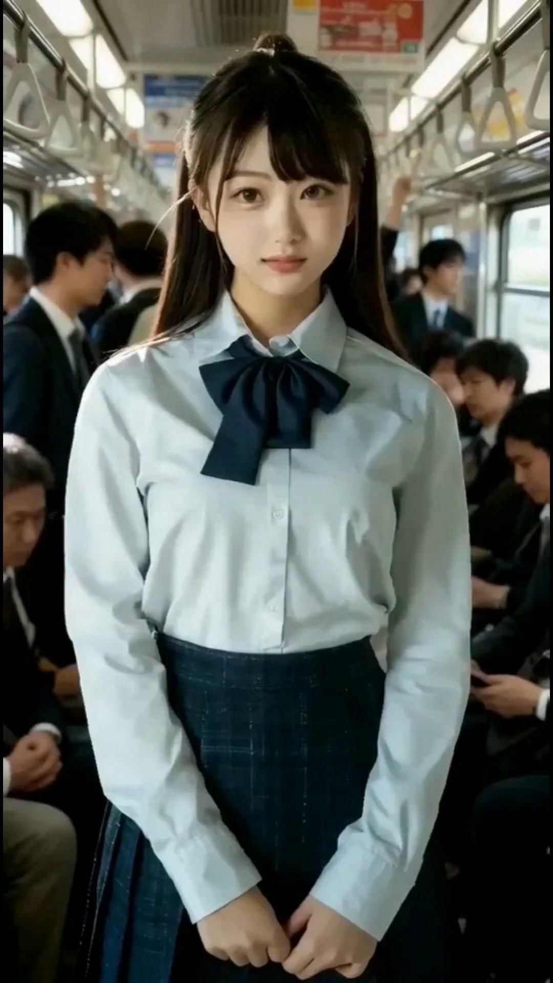 実写系！抵抗できない女子校生を触る動画 サンプル2ページ目