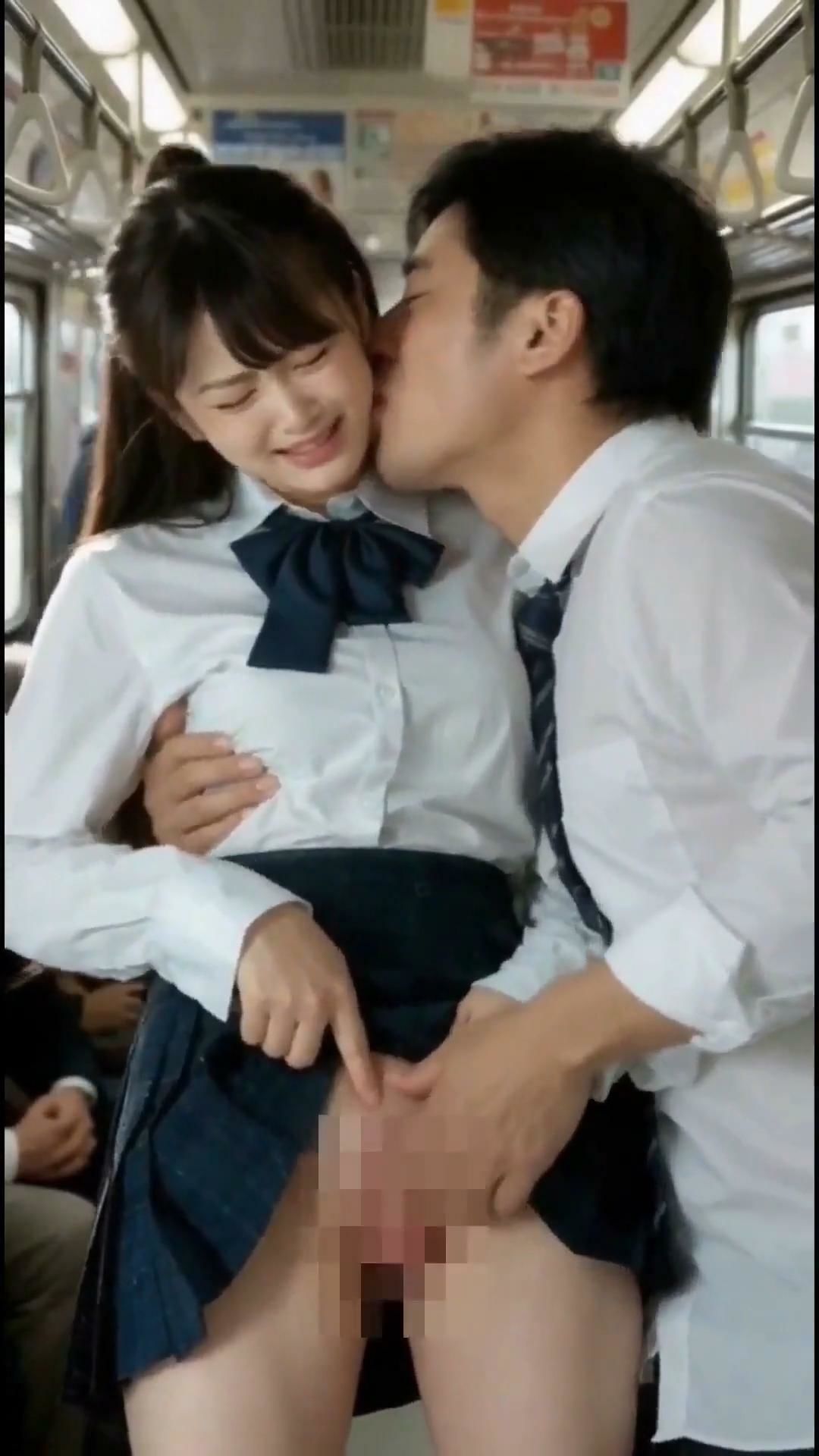 実写系！抵抗できない女子校生を触る動画 サンプル4ページ目