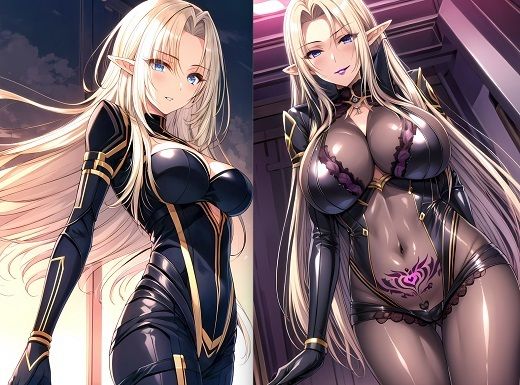 悪堕ちヒロインたち ベスト・総集編1 サンプル6ページ目