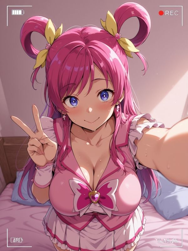 変身後ヒロインと全肯定イチャラブえっち1 サンプル1ページ目