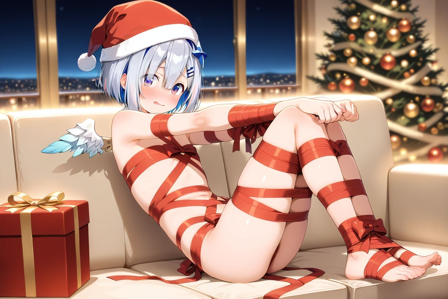 ホロライブクリスマス2025 サンプル6ページ目
