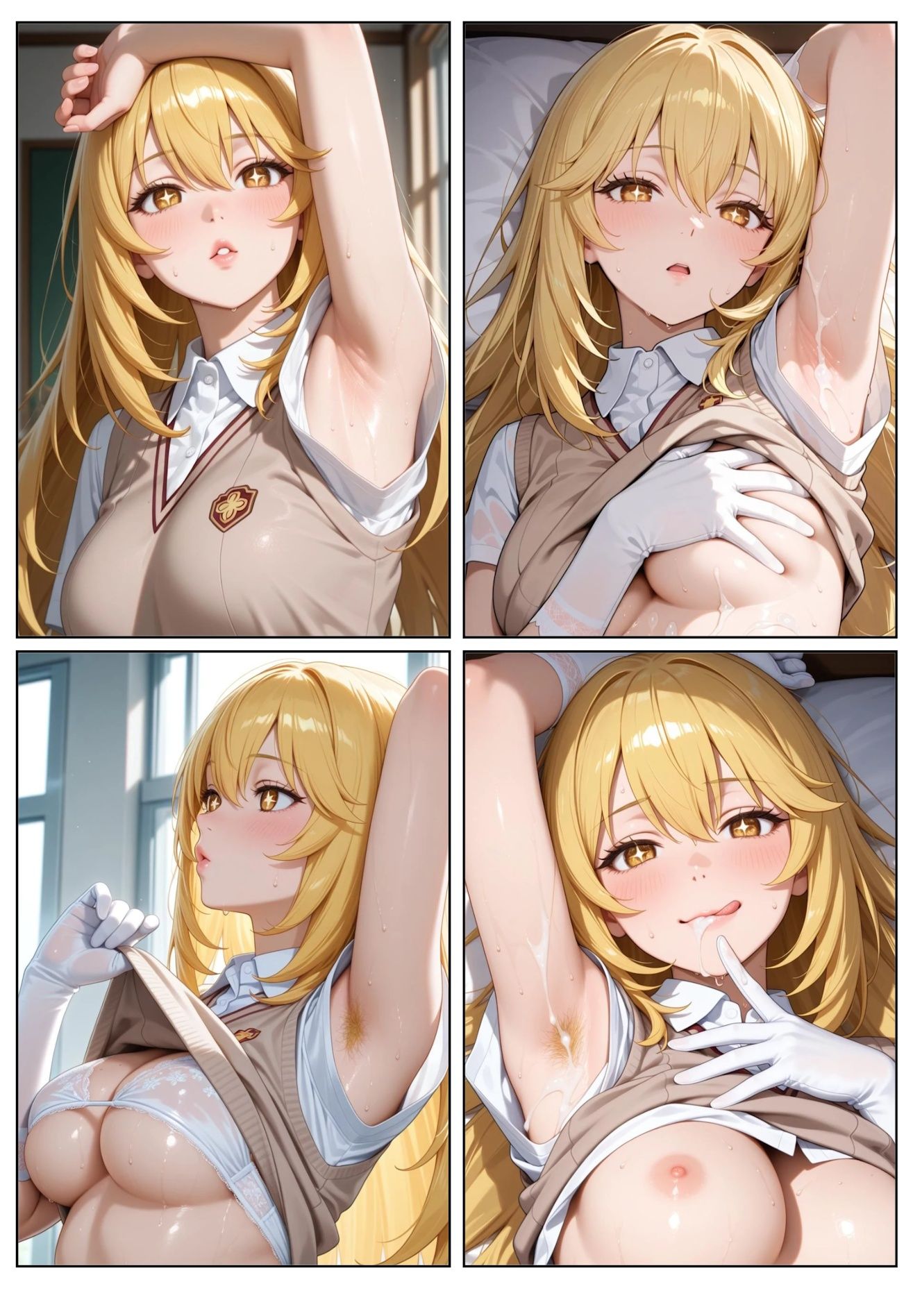 とある操祈の腋画集 サンプル1ページ目