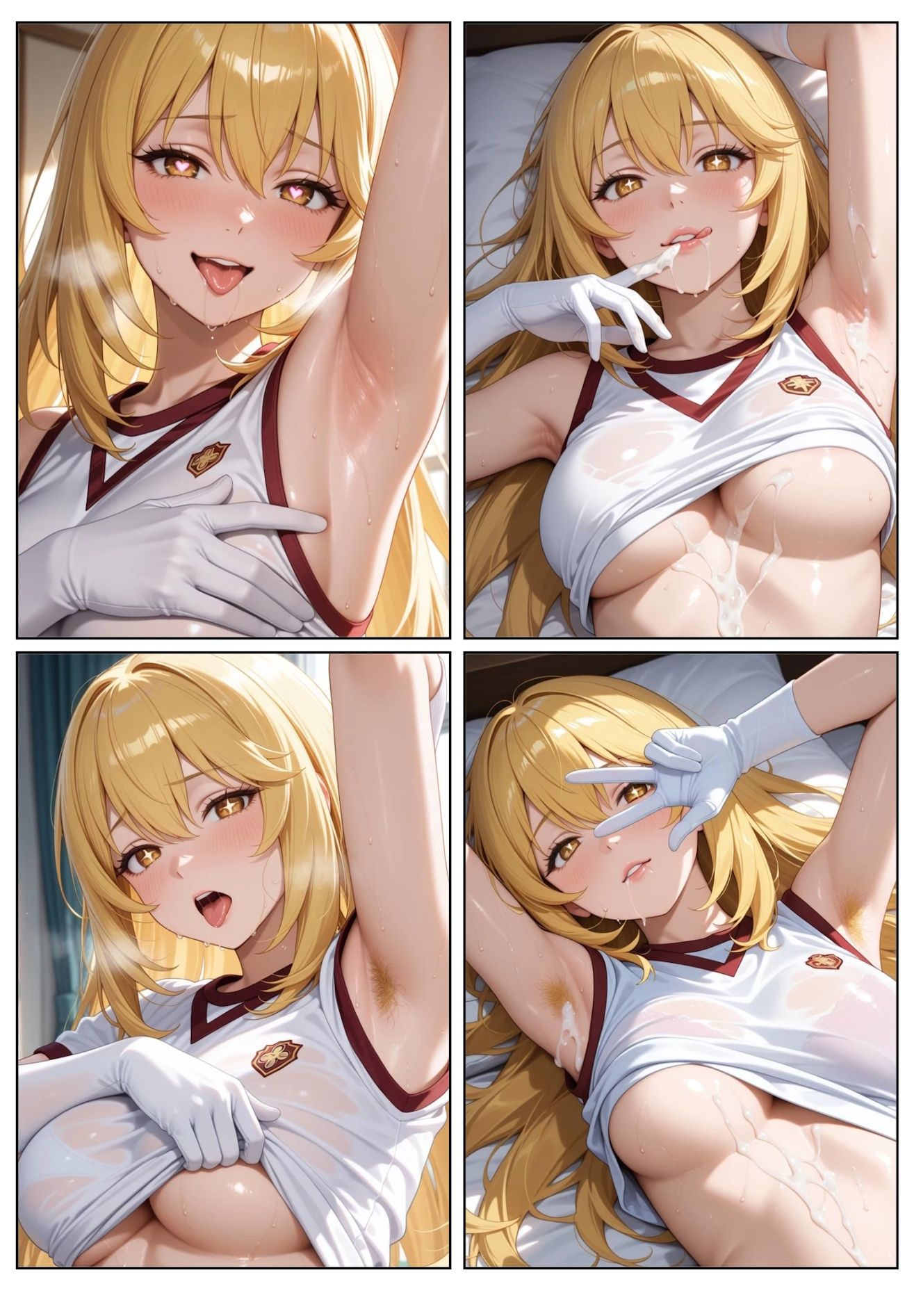 とある操祈の腋画集 サンプル2ページ目