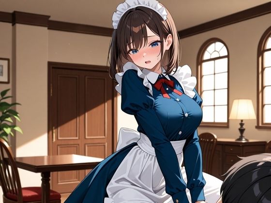 メイドコスプレでクラスメイトにご奉仕させる サンプル1ページ目