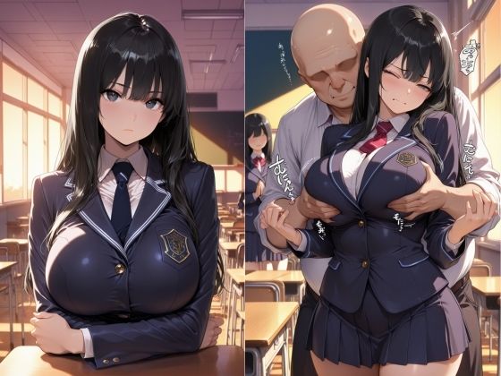 校長による女子校生の種付け性教育指導 サンプル1ページ目