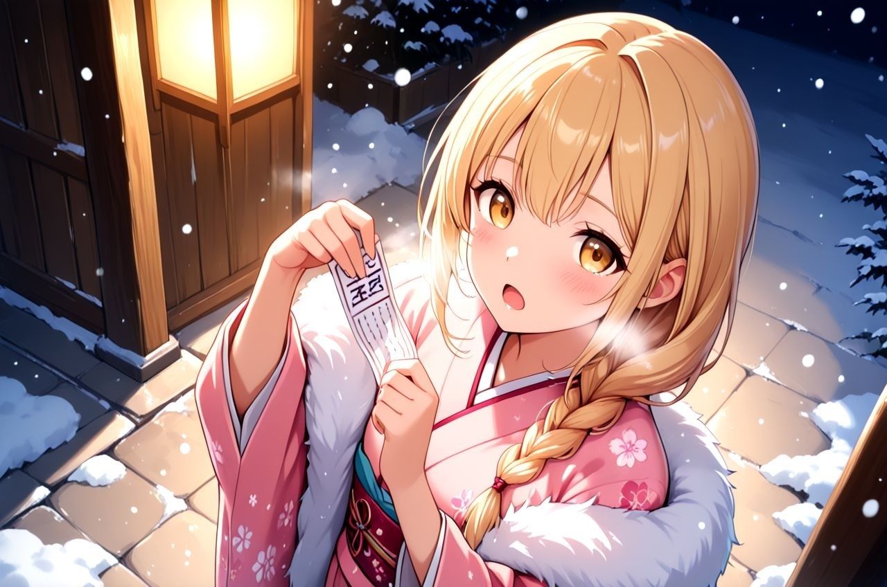惚れられメイドのシャーリー  デキ婚狙いのご主人様に今日も孕ませる勢いで中だしえっちされちゃうお話   初詣編 サンプル1ページ目