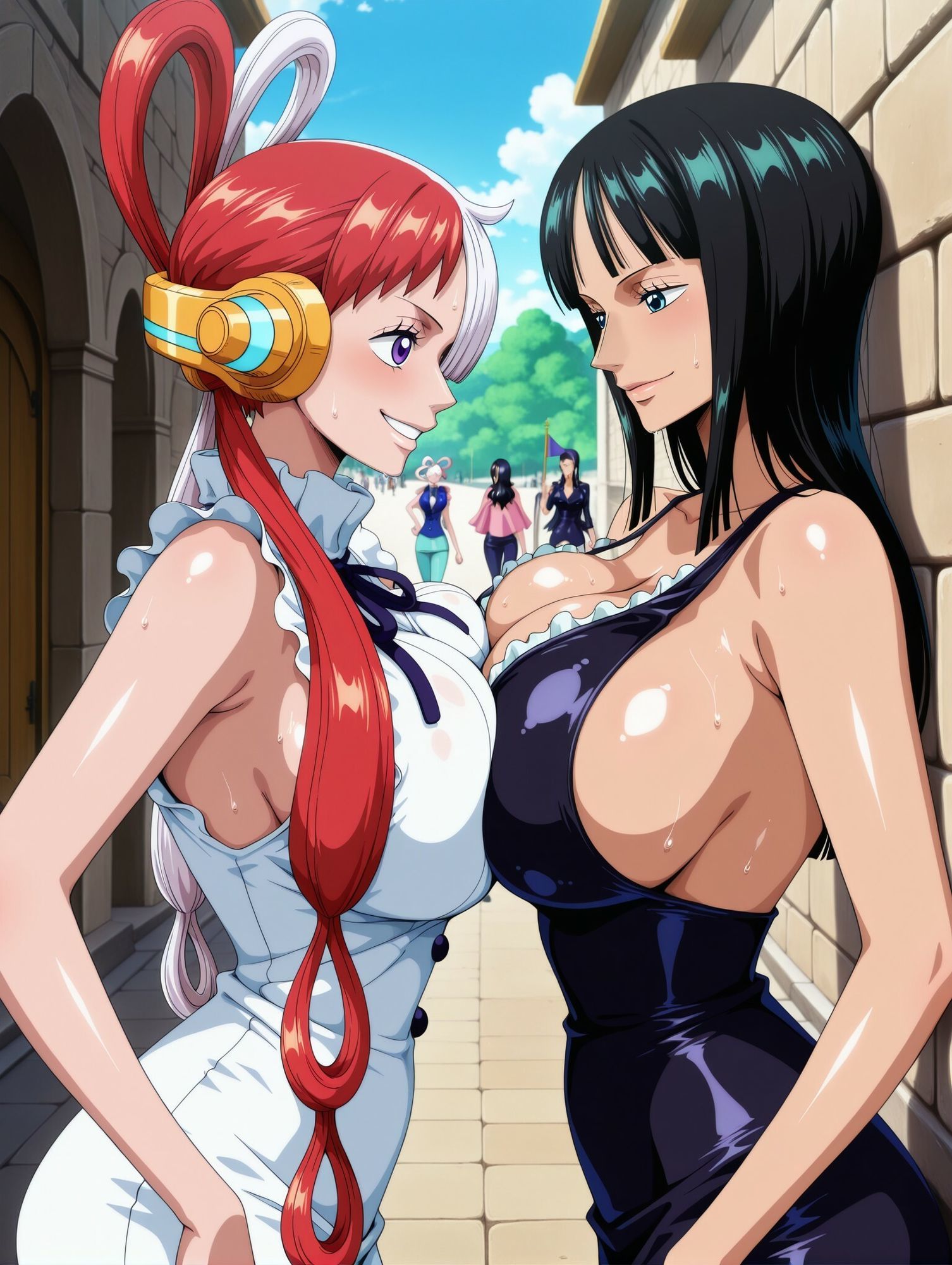 【500枚】ONE PIECEエロ画像_ワンピースに登場する可愛くてセクシーな女の子たちのエッチなイラスト集_part3 サンプル4ページ目