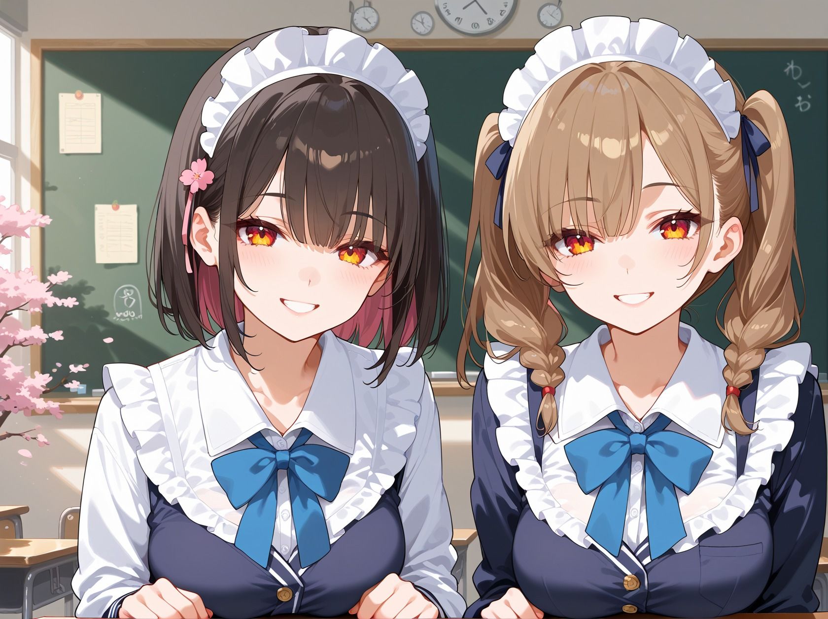 エロメイド学園4 生徒の性処理に明け暮れる教師性活 サンプル1ページ目