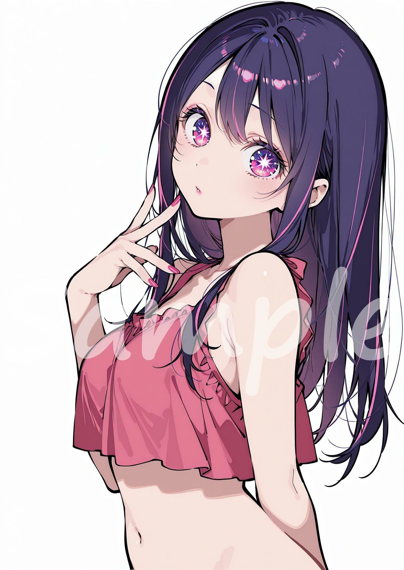 推〇の子  えっちなイラスト集 サンプル1ページ目