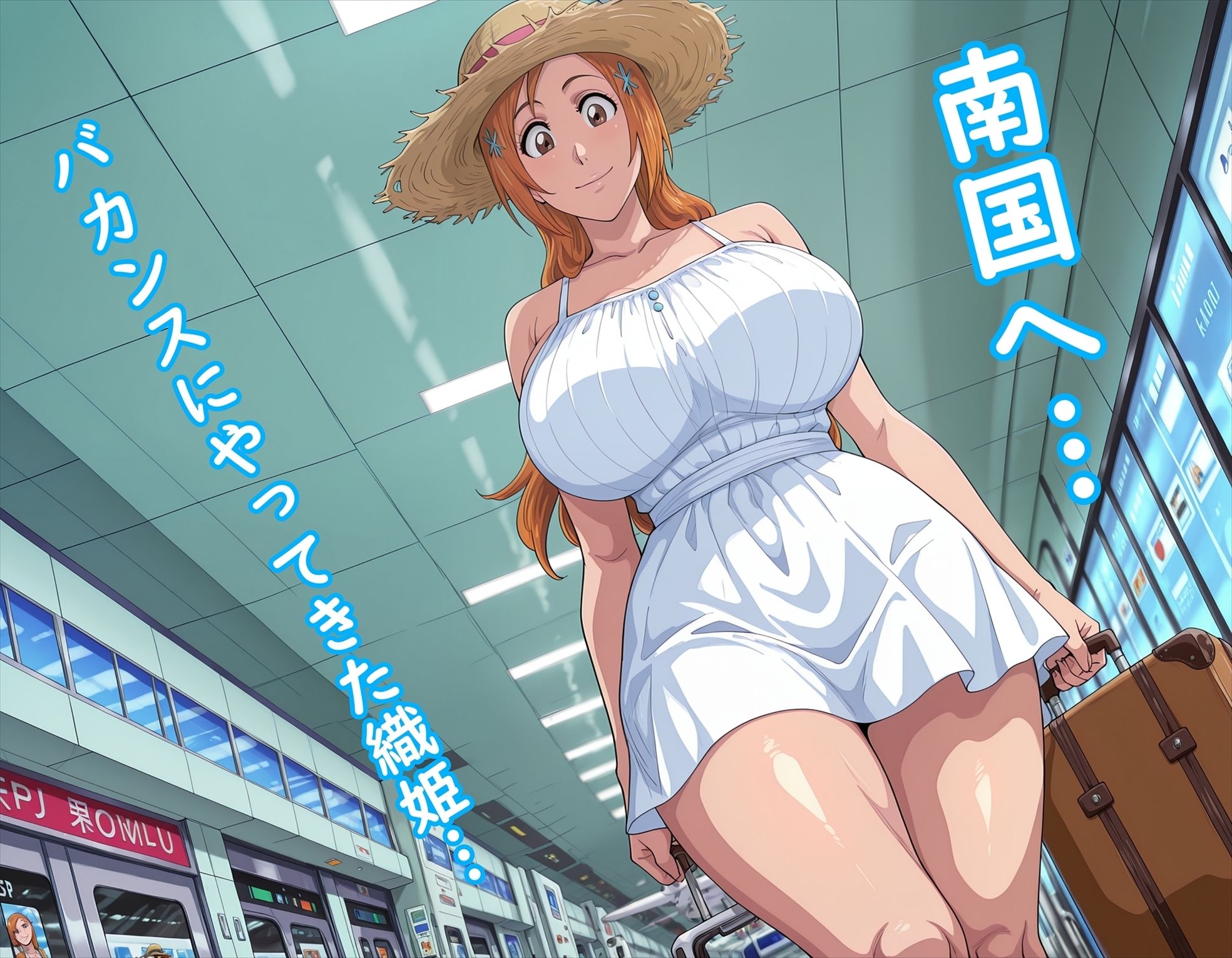 織姫の異文化パンパン交流記〜チ〇ポへの挨拶は常識です！？〜 サンプル1ページ目