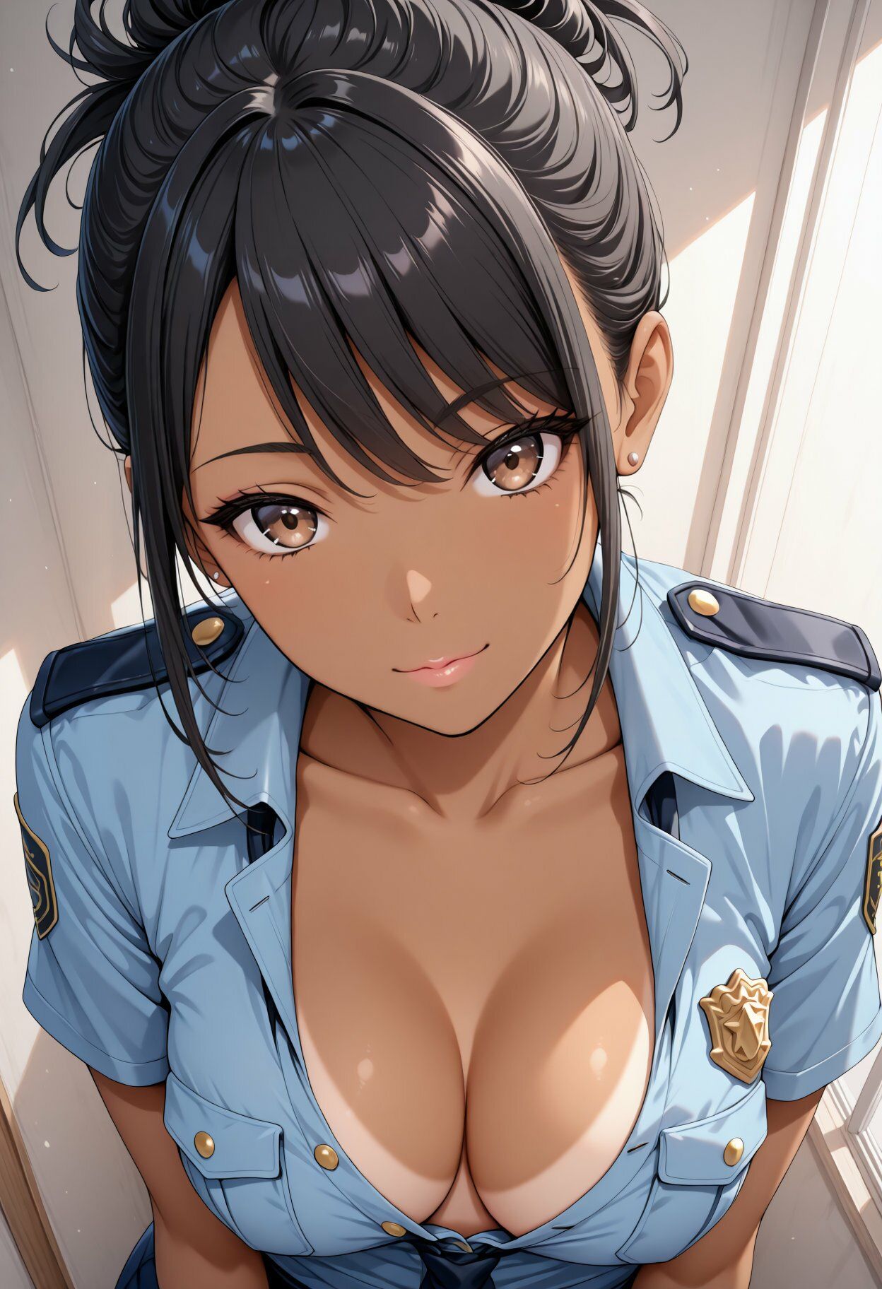 女警察官が特殊訓練を受けることになった  徳島恵子 サンプル1ページ目