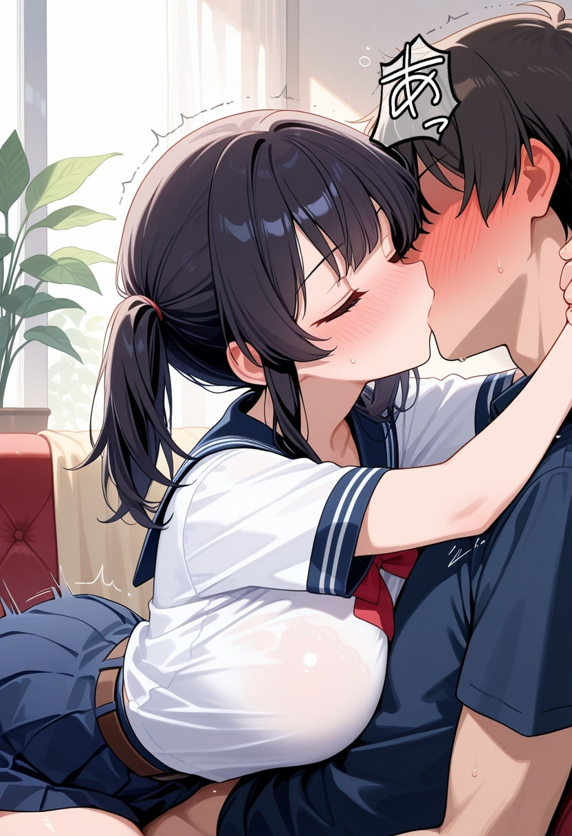 ダウナー系女子校生の生意気な妹をわからせる・・・はずだったのに・・・ サンプル9ページ目