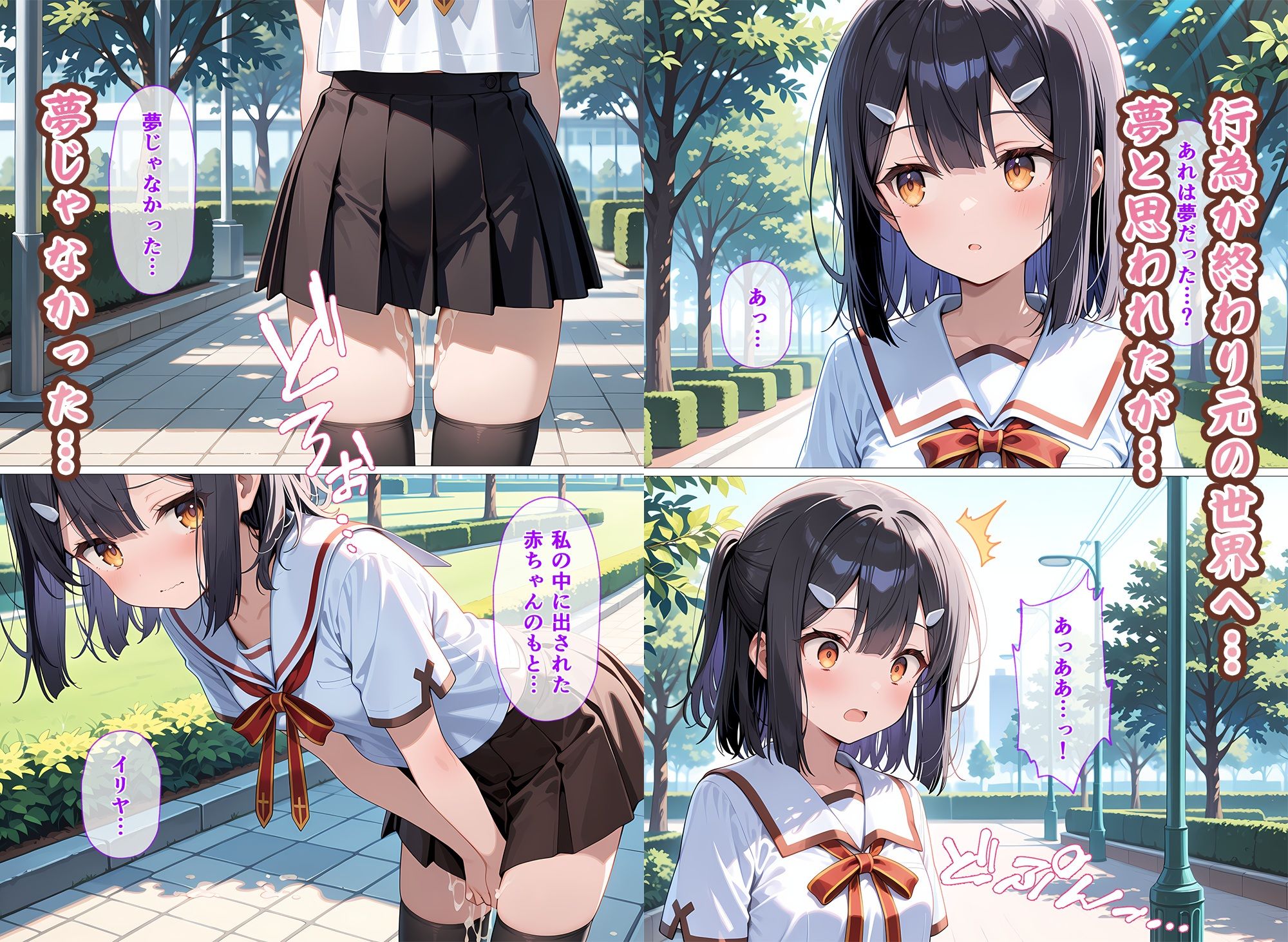 魔法少女母になる  〜美〇・エーデル〇ェルト〜 サンプル6ページ目