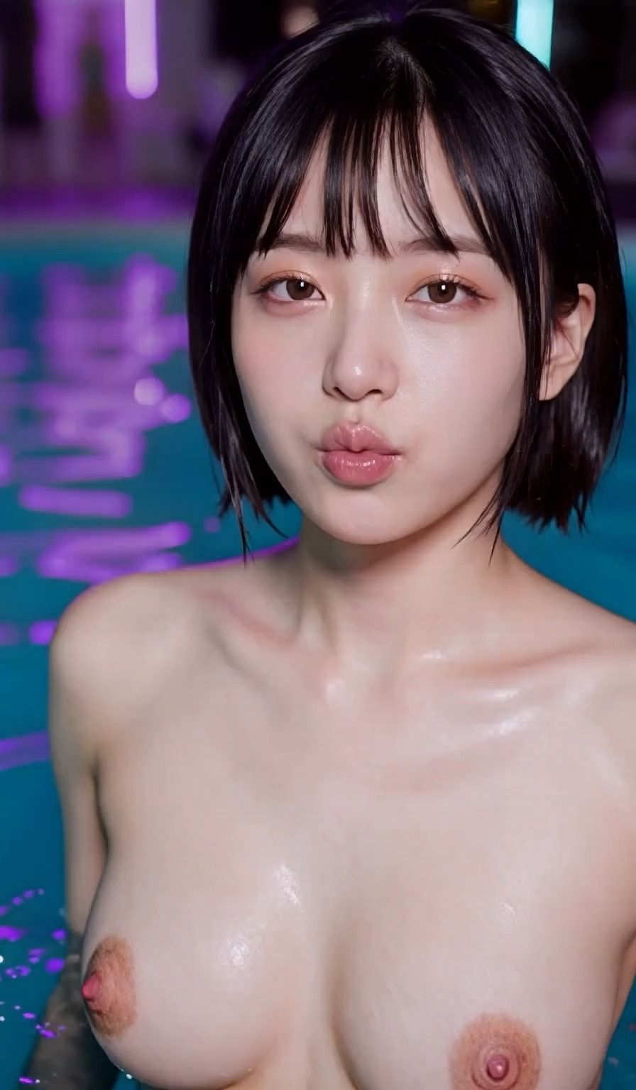 【動画】都心女子が集う秘密のナイトプール ヌーディスト会員 22名収録 サンプル3ページ目