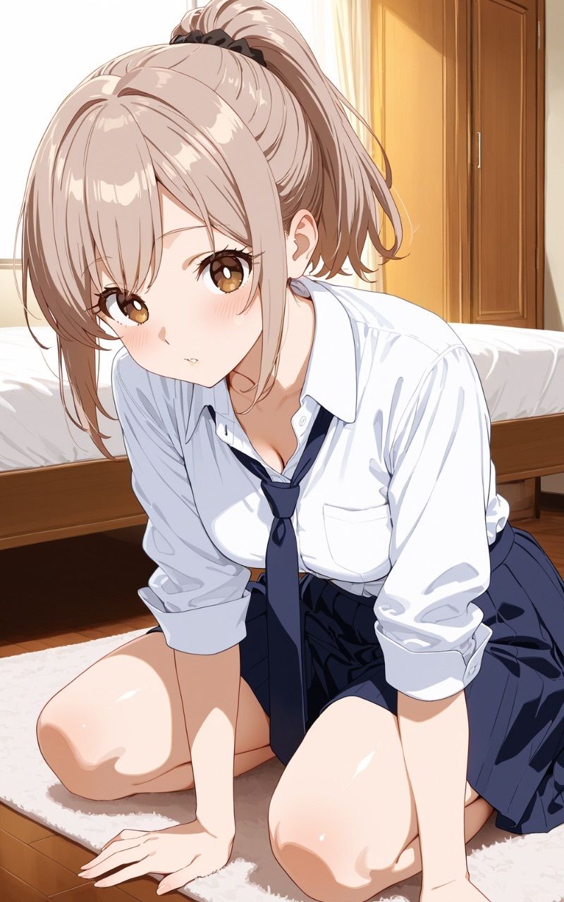 幼なじみ二人に種付けしてみた サンプル4ページ目