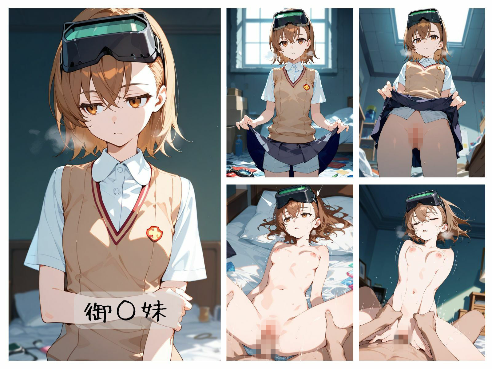 とある少女の敗北まとめ 食〇編 サンプル7ページ目