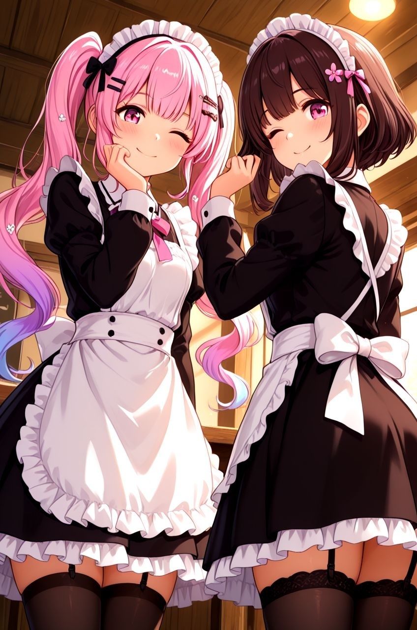 変態なご主人様が経営するメイド喫茶に雇われたご奉仕メイド達のえっちな日常 サンプル1ページ目