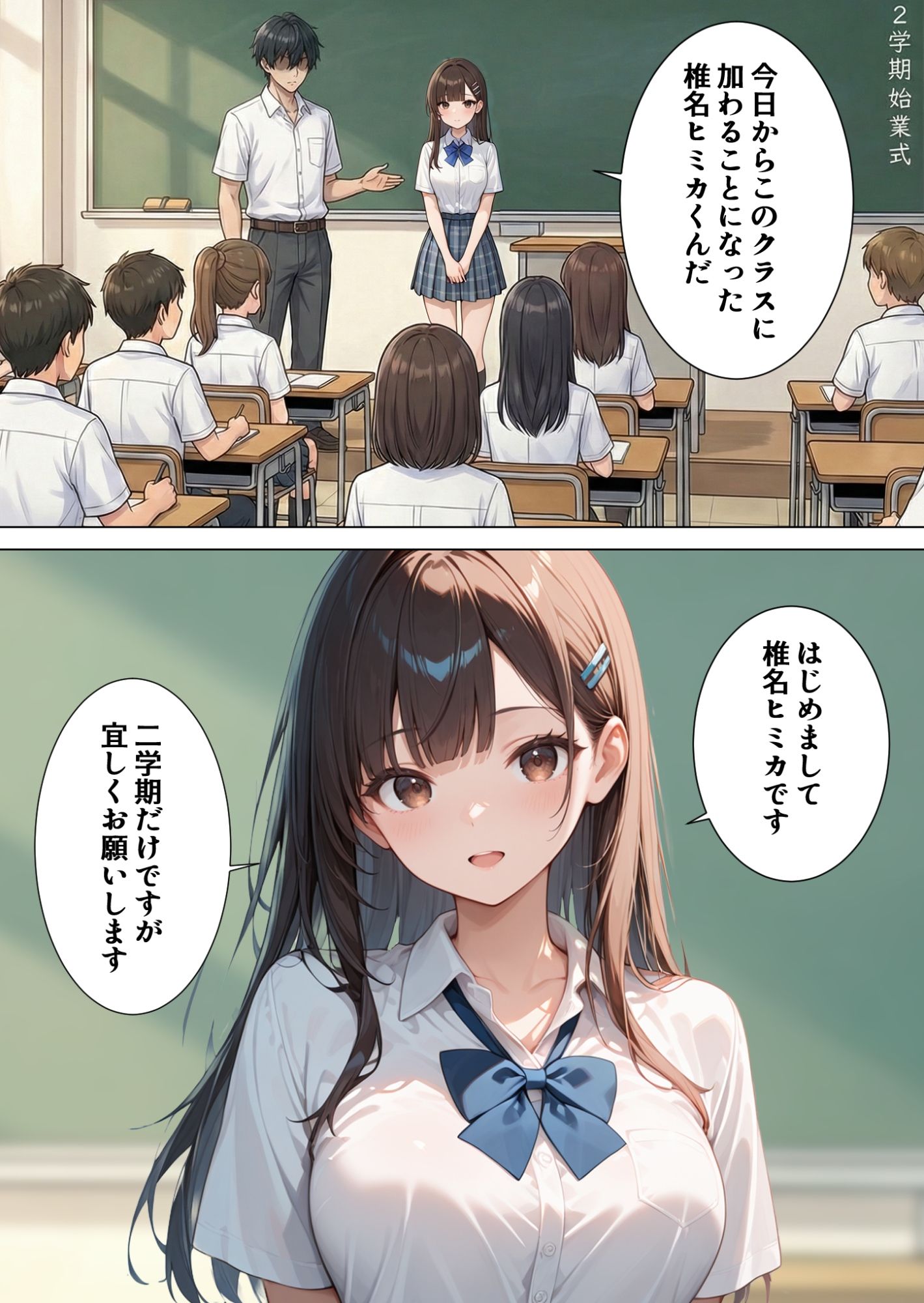 性教育学園X やりまくり！性処理派遣編4 vol.52【セリフ入有】 サンプル1ページ目