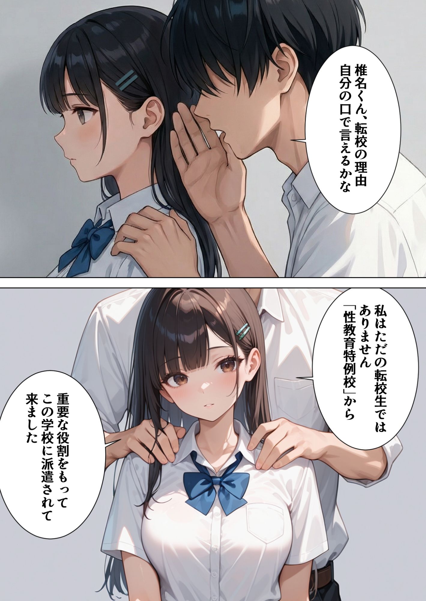 性教育学園X やりまくり！性処理派遣編4 vol.52【セリフ入有】 サンプル2ページ目