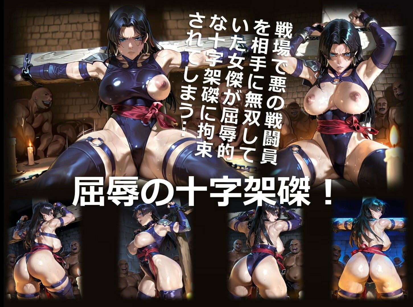 スーパーヒロイン M 第3章 〜拘束〜 サンプル4ページ目