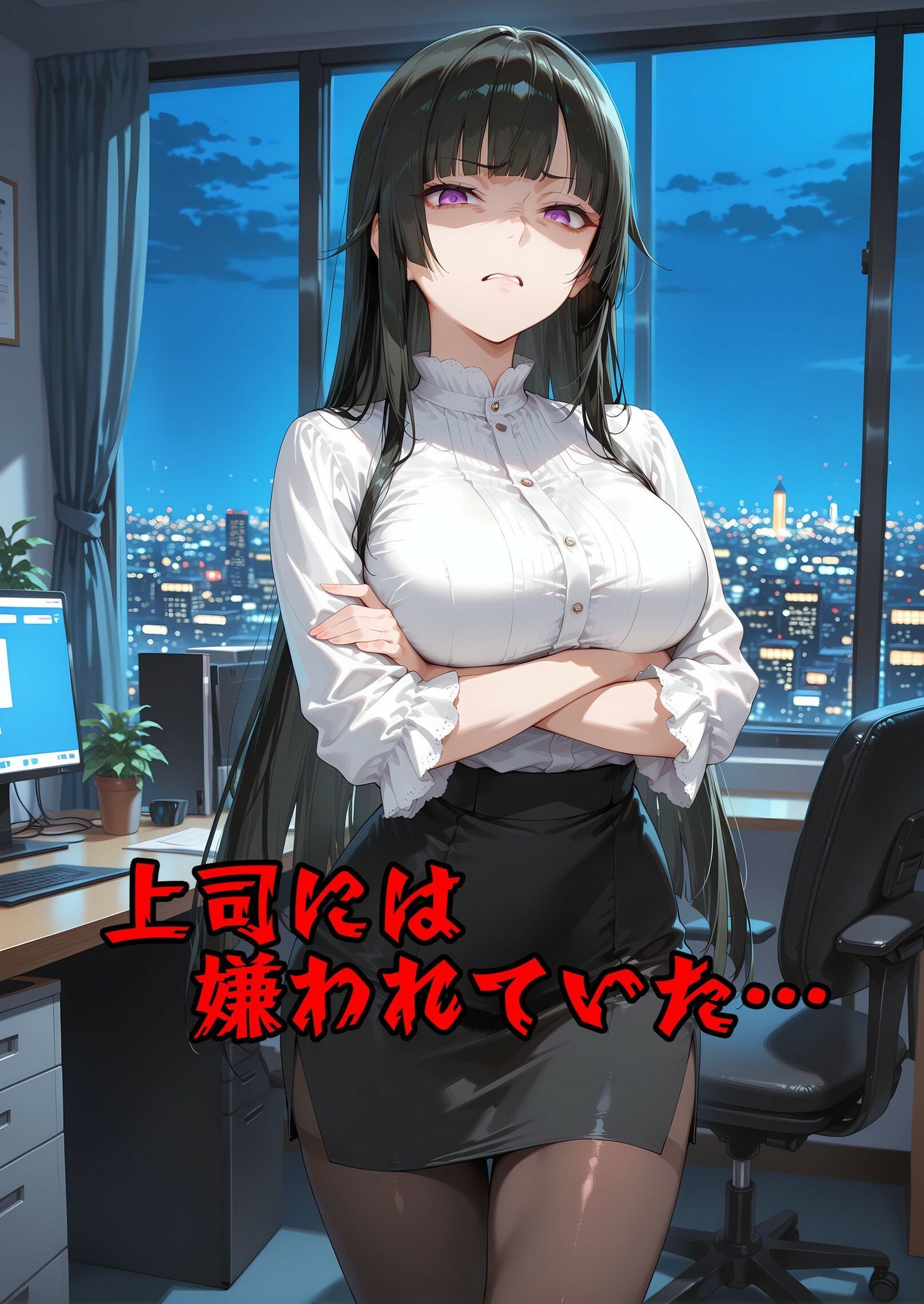 催●堕落:高潔な女上司レイの甘美な屈服 サンプル2ページ目