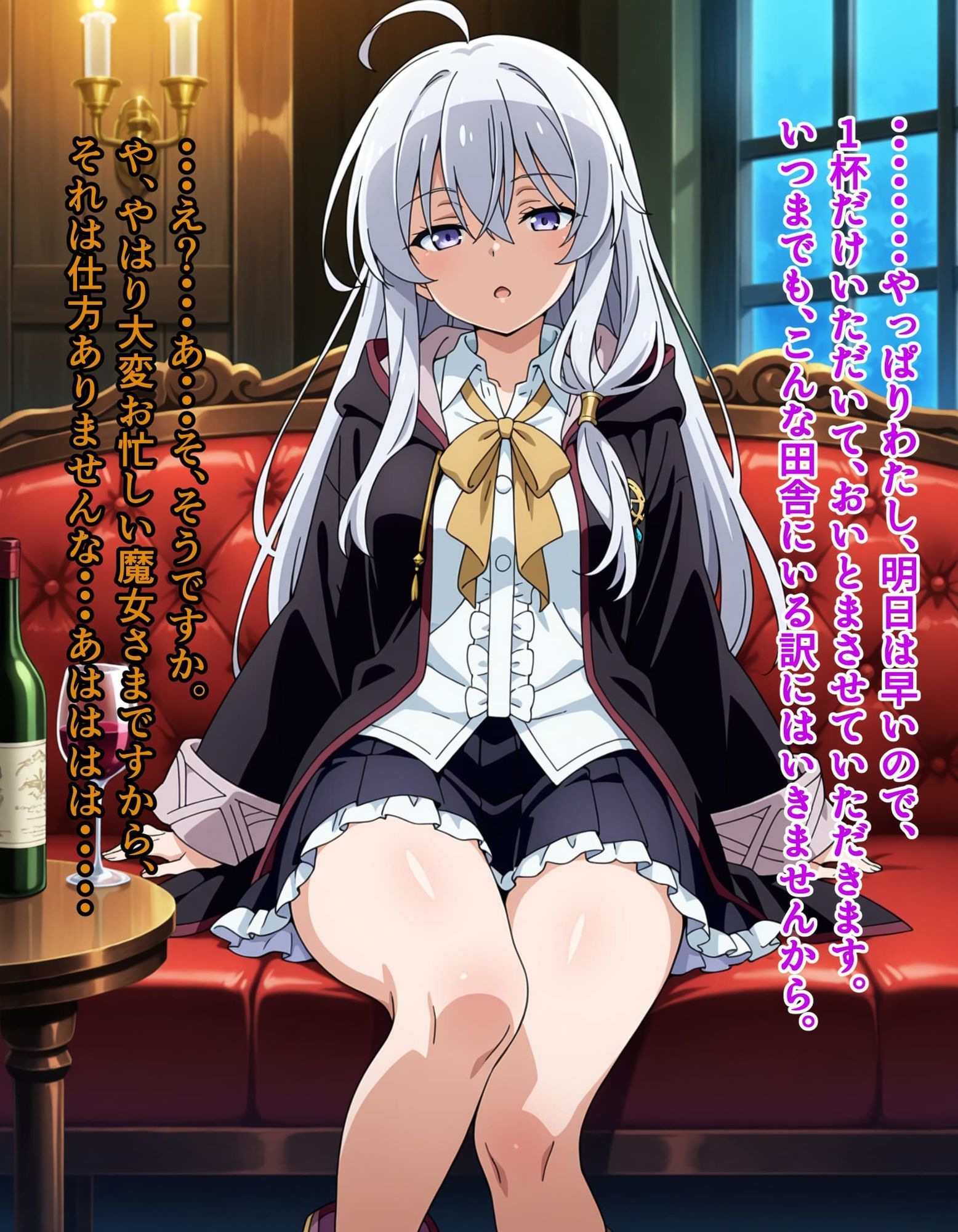 クソ生意気な魔女メスを魔法薬でド淫乱にしてとっても美味しくいただきました サンプル4ページ目