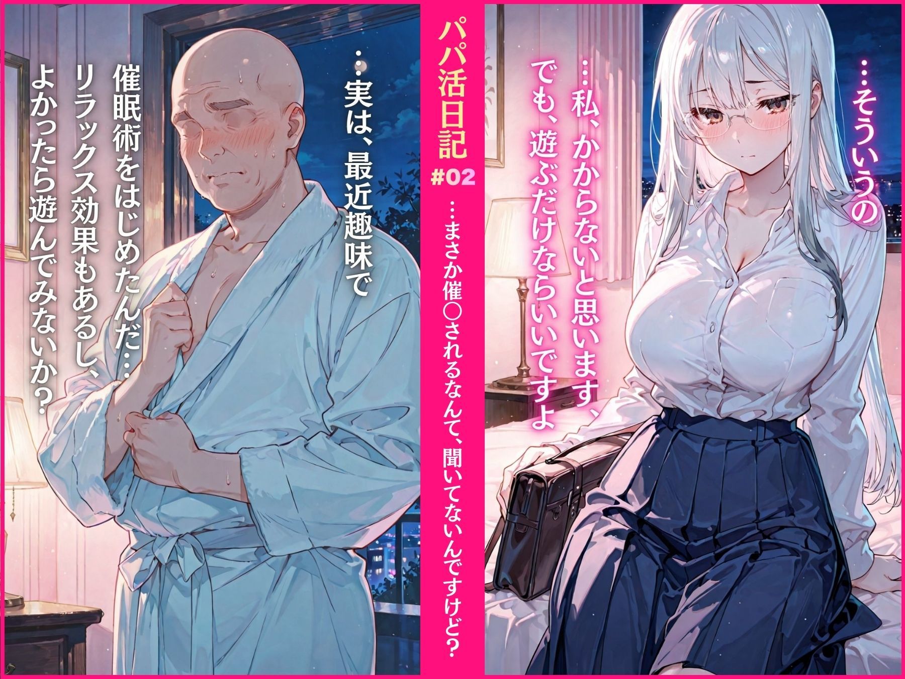 パパ活日記 ＃02 …まさか催〇されるなんて、聞いてないんですけど？ サンプル3ページ目
