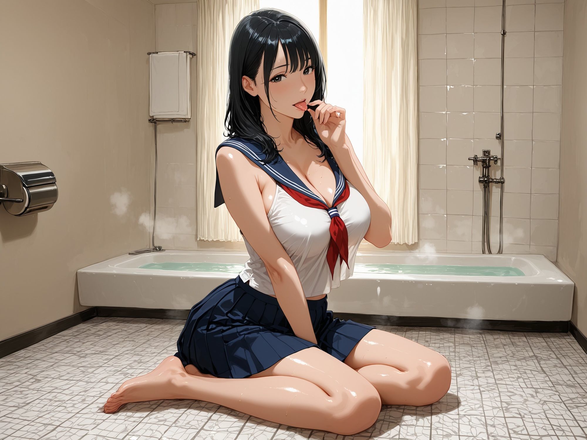 コスプレさせたら奥手な彼女が豹変した サンプル3ページ目