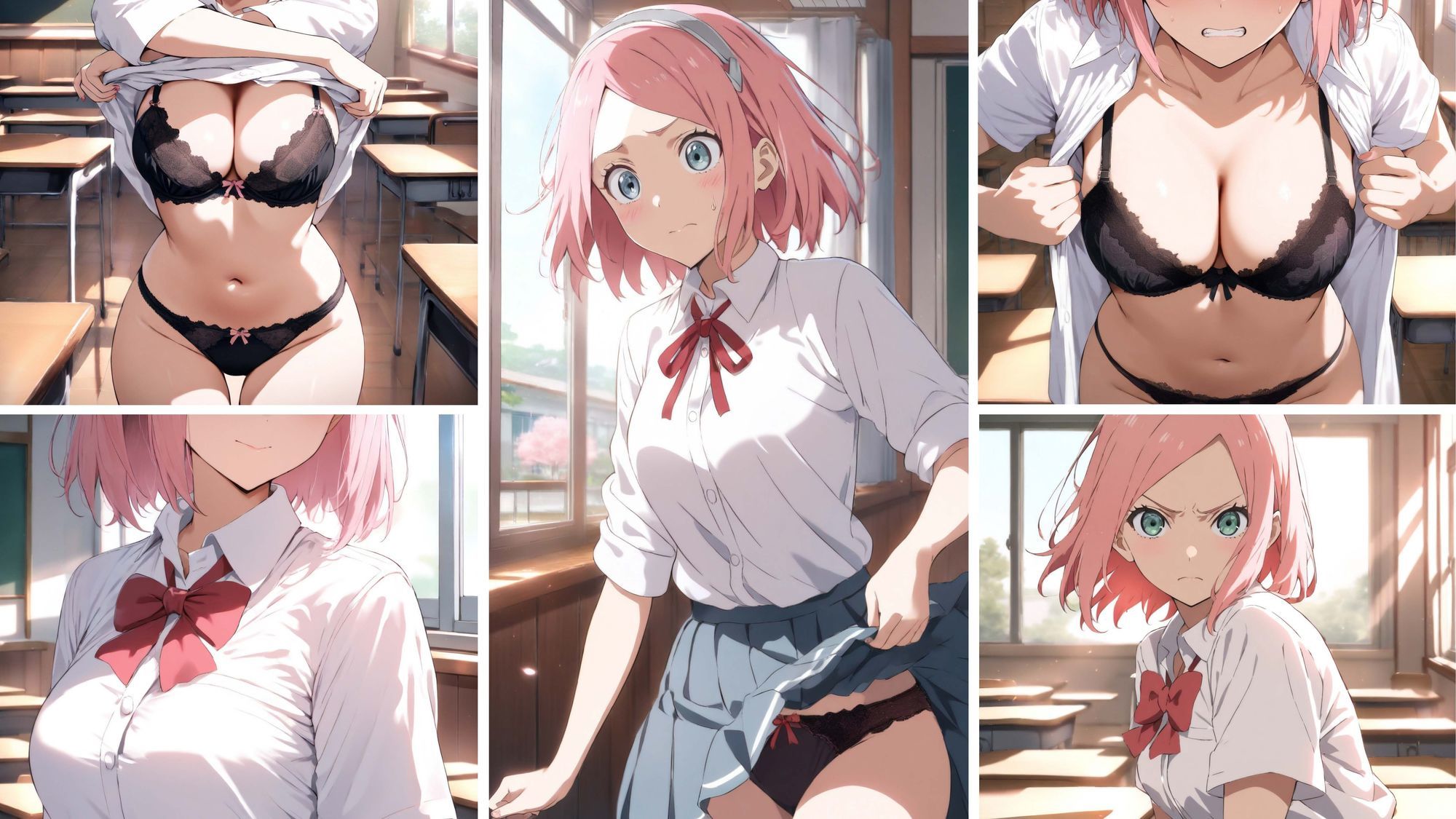 ドスケベ催●セックス  NAR●TO  春●サクラ  千●綱手 編 サンプル1ページ目