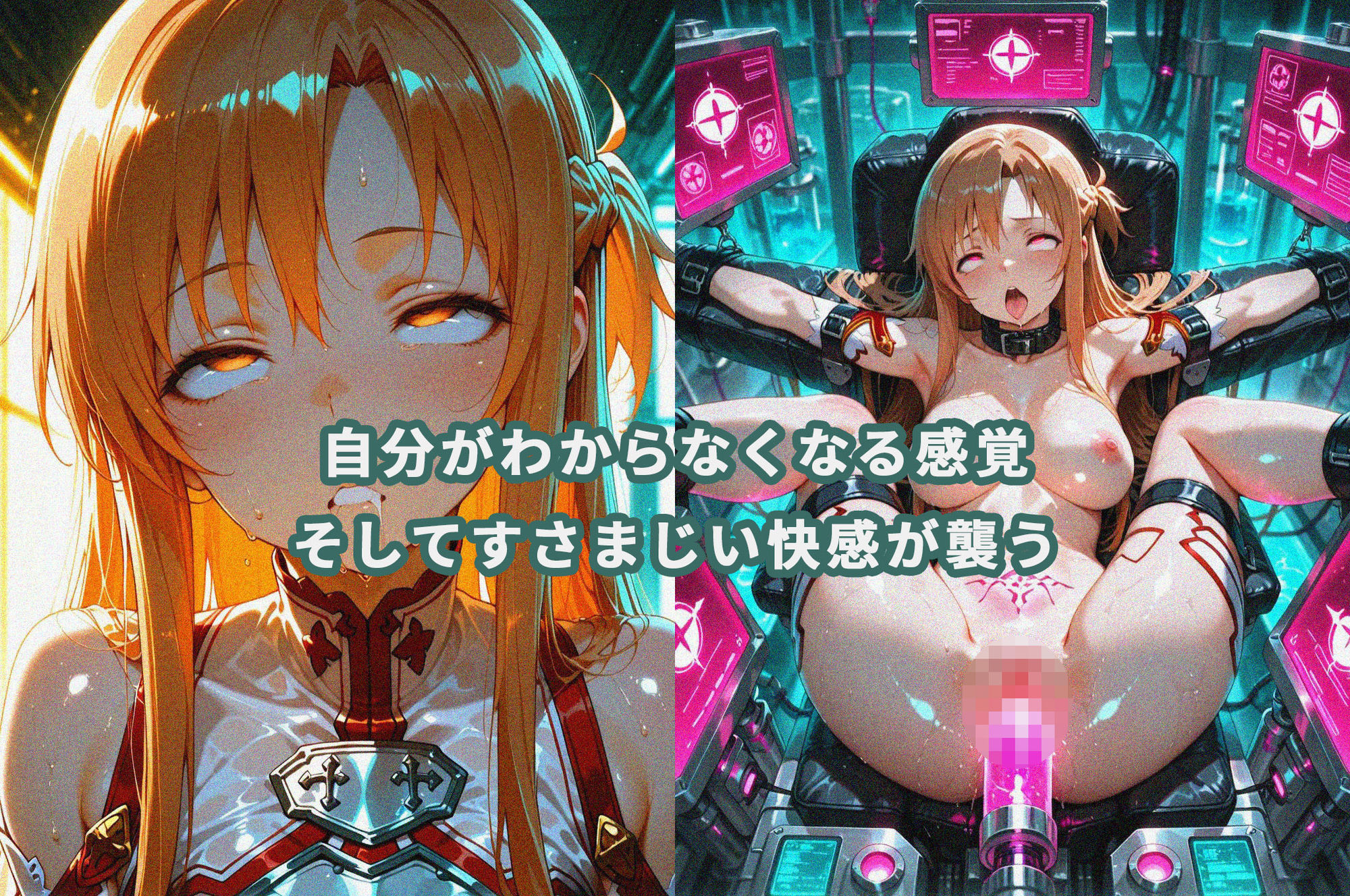 ア〇ナが研究所で人体改造される（ふたなり・妊娠） サンプル3ページ目