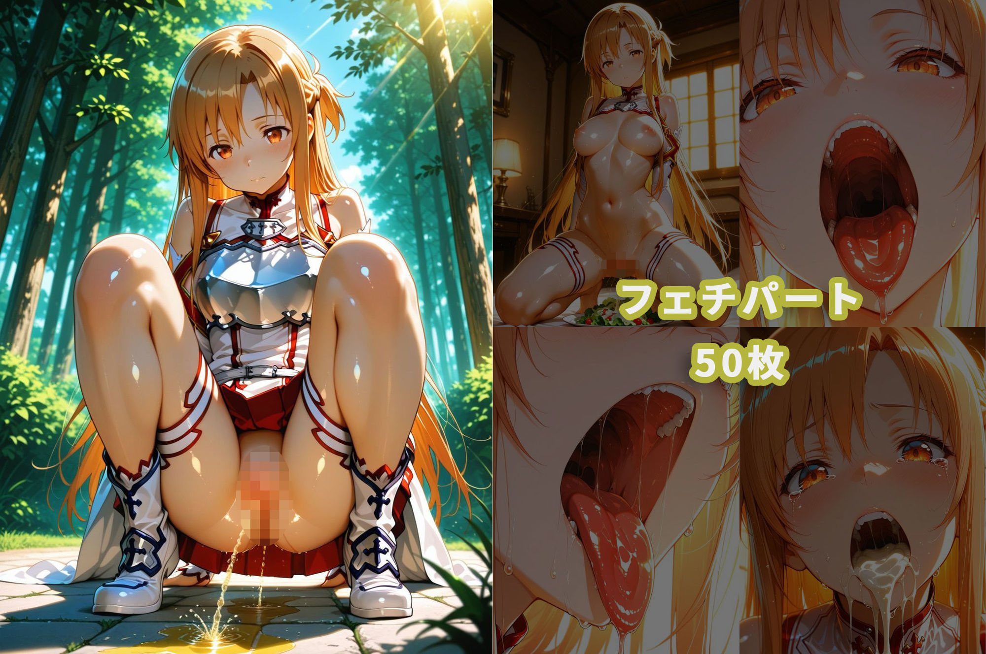 ア〇ナが研究所で人体改造される（ふたなり・妊娠） サンプル8ページ目