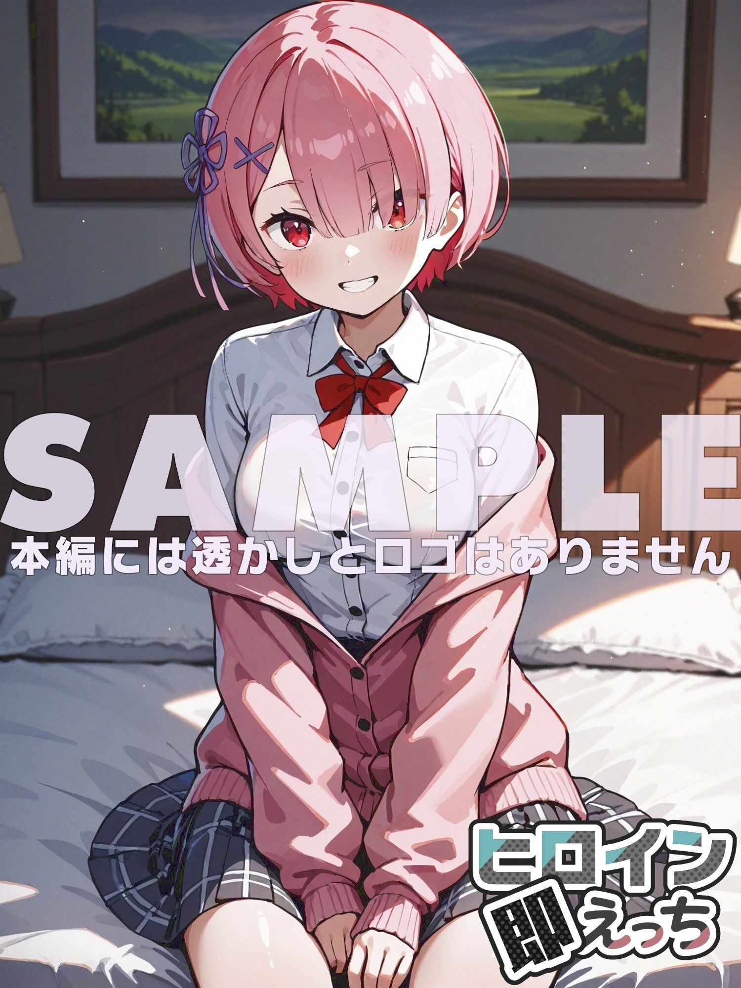 ヒロイン即えっち ラ● 制服編 サンプル6ページ目