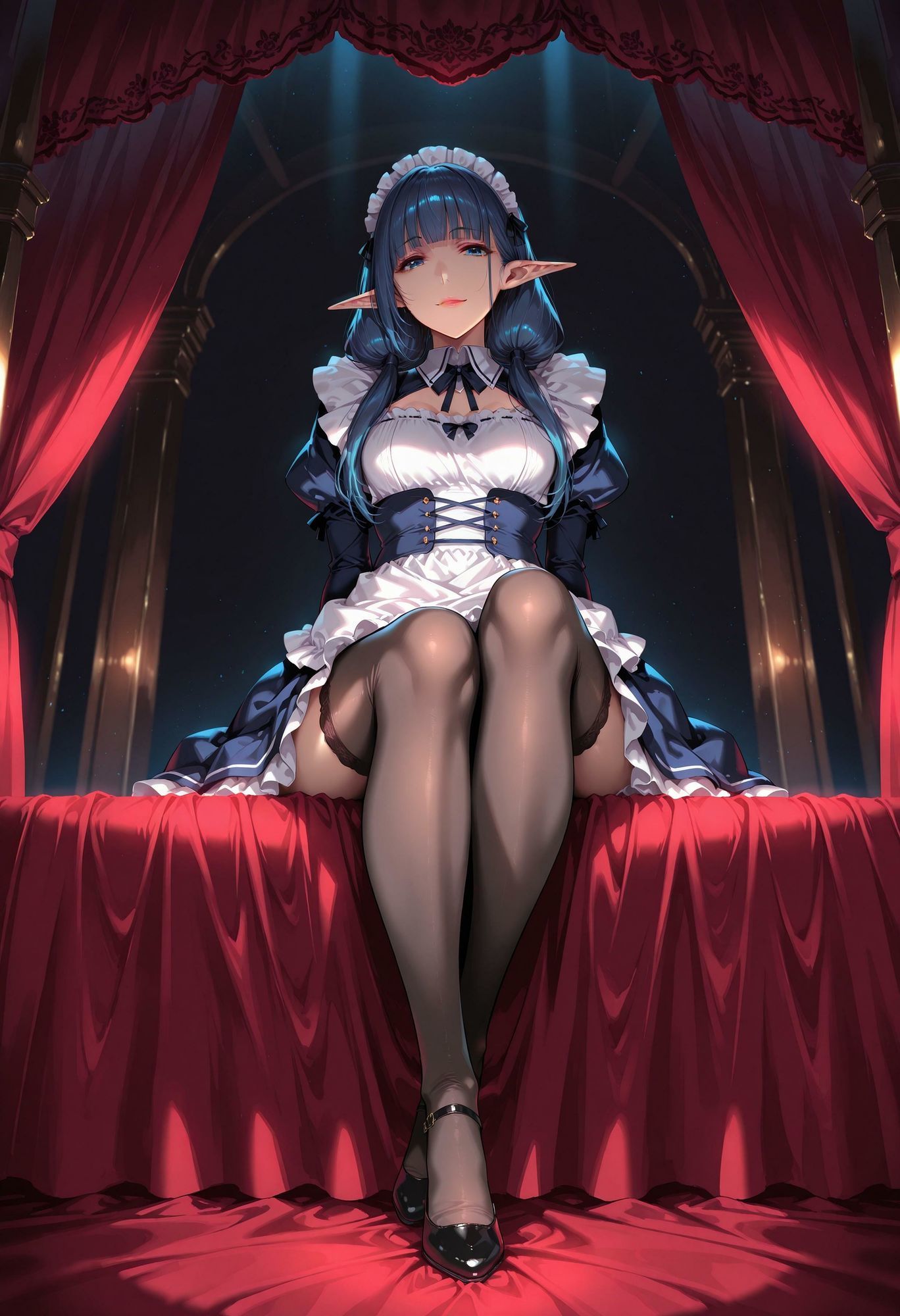 エルフのメイドさん熱烈ご奉仕8 サンプル1ページ目