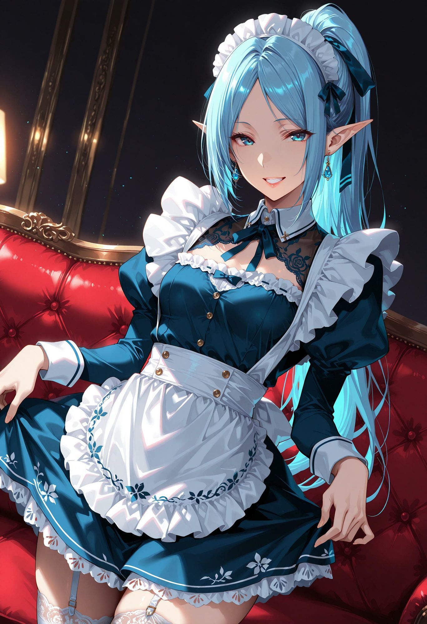 エルフのメイドさん熱烈ご奉仕8 サンプル2ページ目
