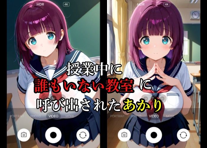 催〇アプリで爆乳 生徒を抱く変態教師（紫藤 あかり編） サンプル4ページ目